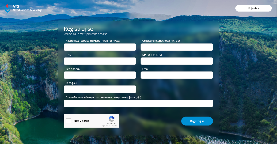 Zea Stim R&D - Izrada web sajta - Akreditaciono Telo Srbije