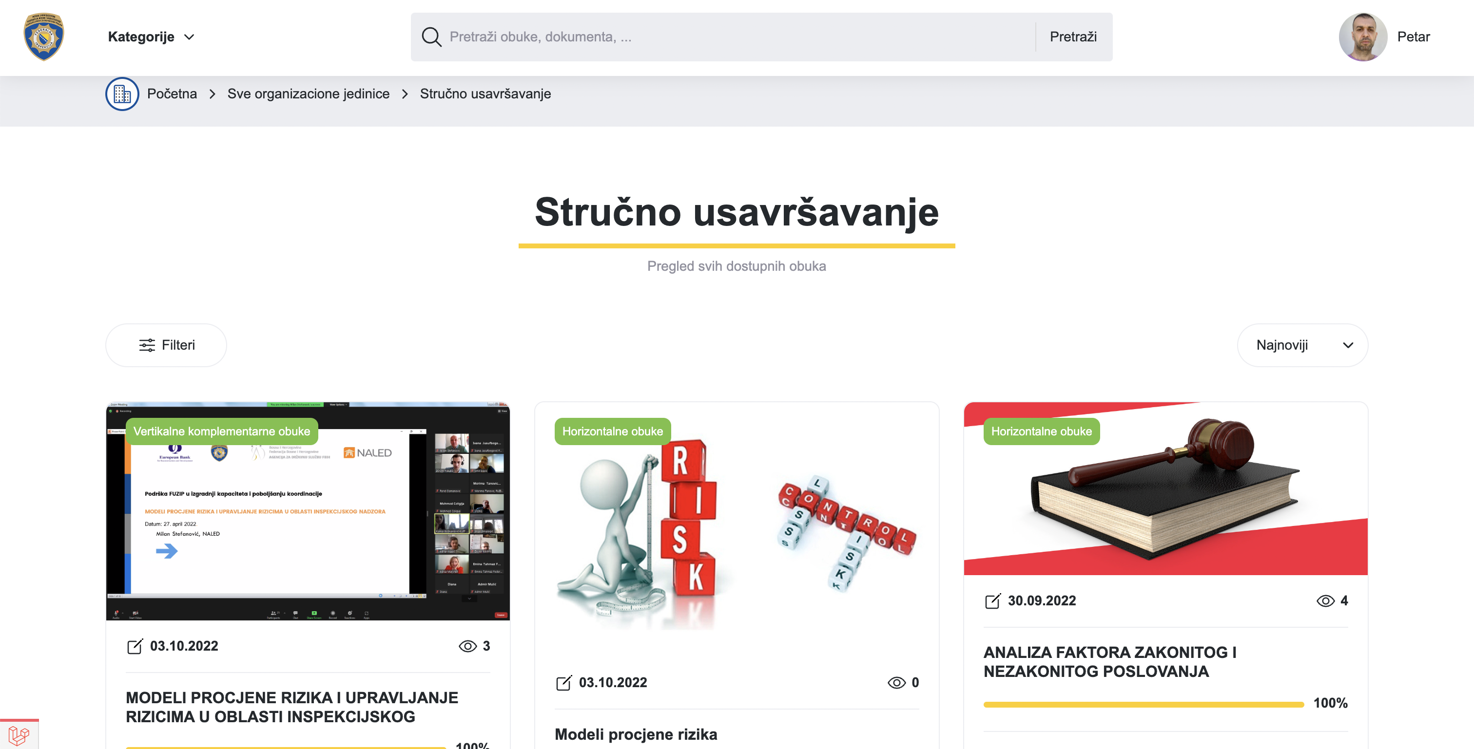 FUZIP informacioni sistem za upravljanje dokumentima i online obukama