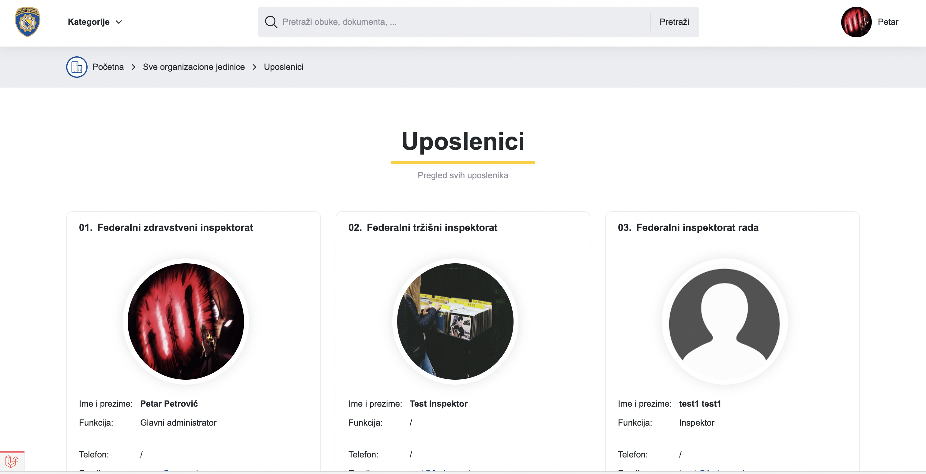 FUZIP informacioni sistem za upravljanje dokumentima i online obukama