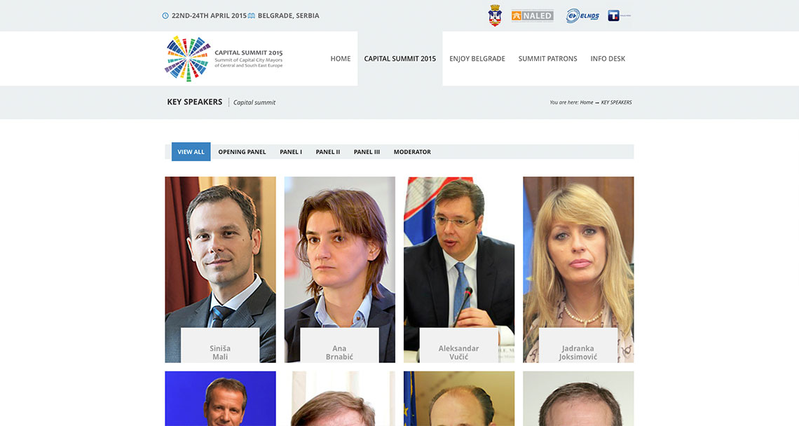 Zea Stim R&D - Izrada web sajta - Capital Summit 2015