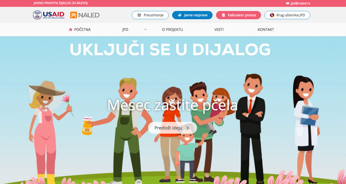 Zea Stim R&D - Izrada web sajta - JPD