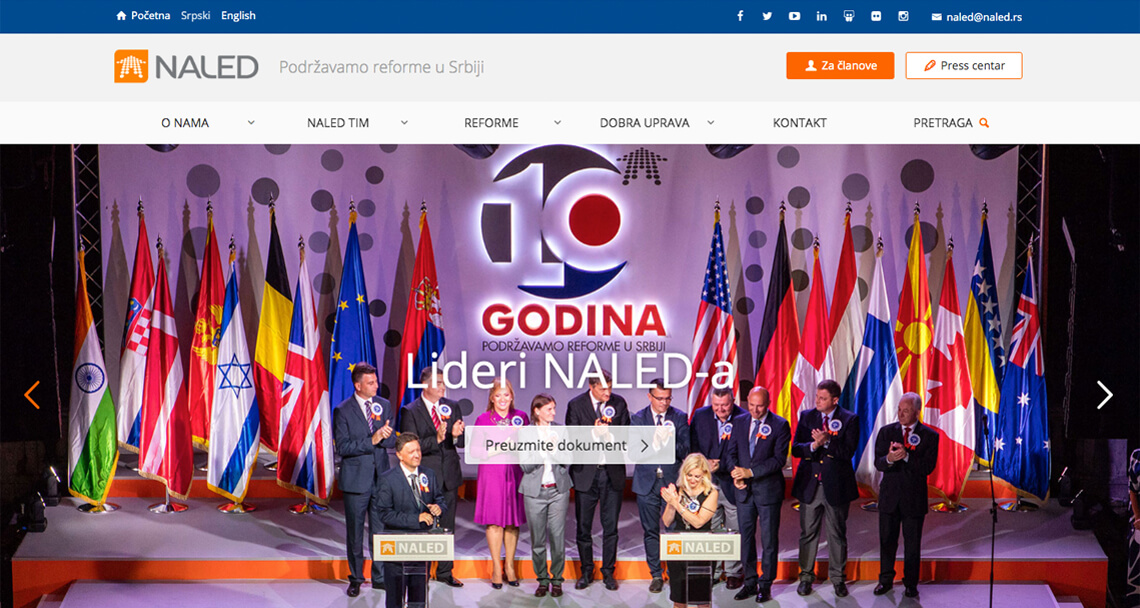 Zea Stim R&D - Izrada web sajta - Naled