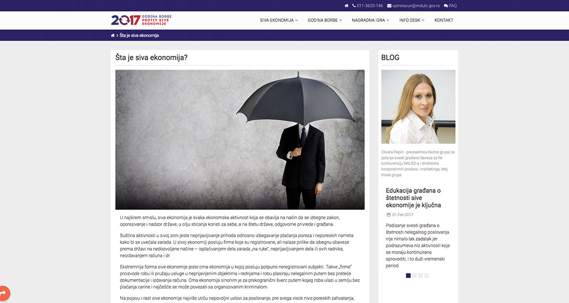 Zea Stim R&D - Izrada web sajta - Nagradna igra - Uzmi račun i pobedi